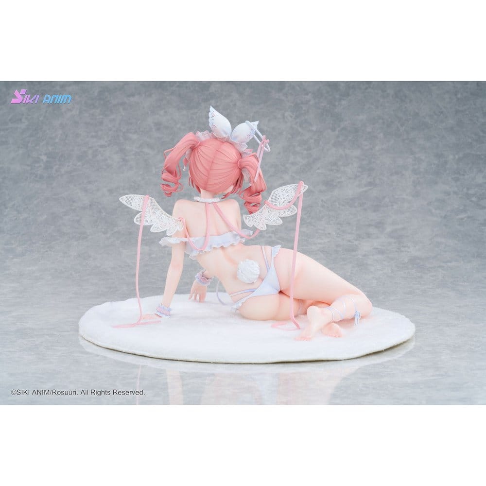 Original Character figurine PVC 1/4 White Rabbit Rosu Angel Ver. Illustrated by Rosuuri 23 cm