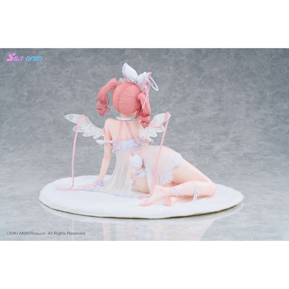 Original Character figurine PVC 1/4 White Rabbit Rosu Angel Ver. Illustrated by Rosuuri 23 cm
