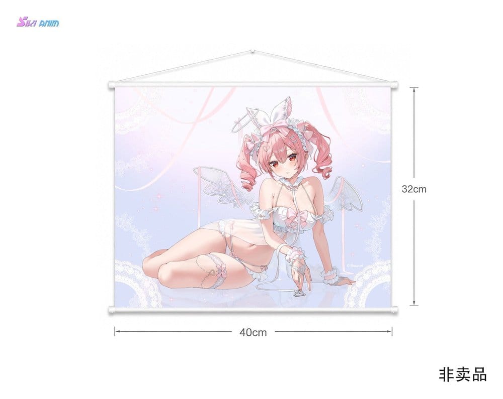 Original Character figurine PVC 1/4 White Rabbit Rosu Angel Ver. Illustrated by Rosuuri Bonus Edition 23 cm