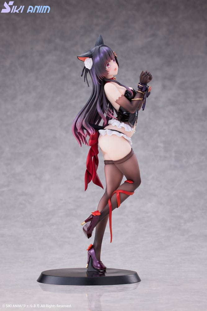 Original Character statuette PVC 1/7 Shibarare Cat Ruhuna-chan 26 cm