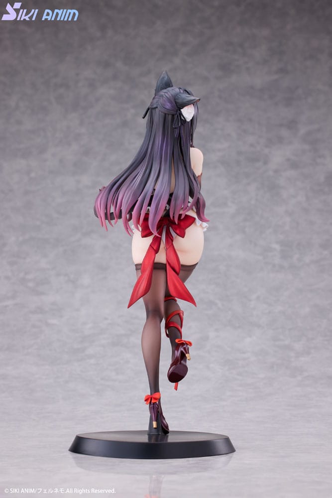 Original Character statuette PVC 1/7 Shibarare Cat Ruhuna-chan 26 cm