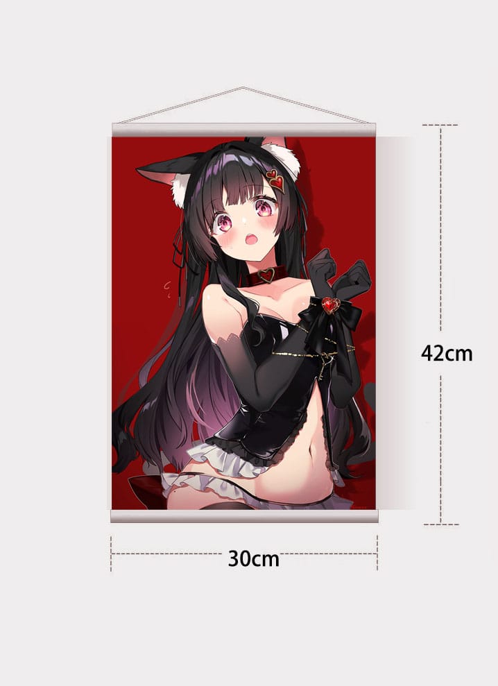Original Character statuette PVC 1/7 Shibarare Cat Ruhuna-chan Deluxe Edition 26 cm