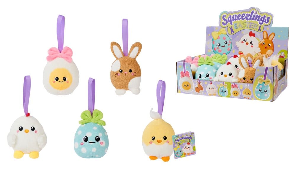 Squeezlings présentoir pack 5 peluches (20)
