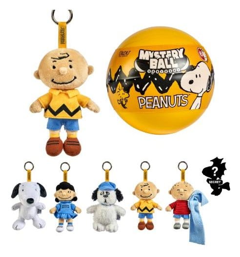 Peanuts Capsule porte-clés peluche Display (5)