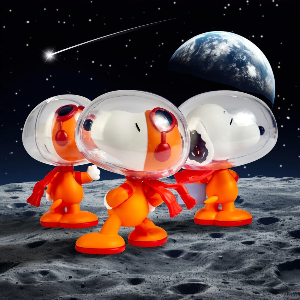 Peanuts Capsule figurines Worlds Beyond Snoopy Display (6)