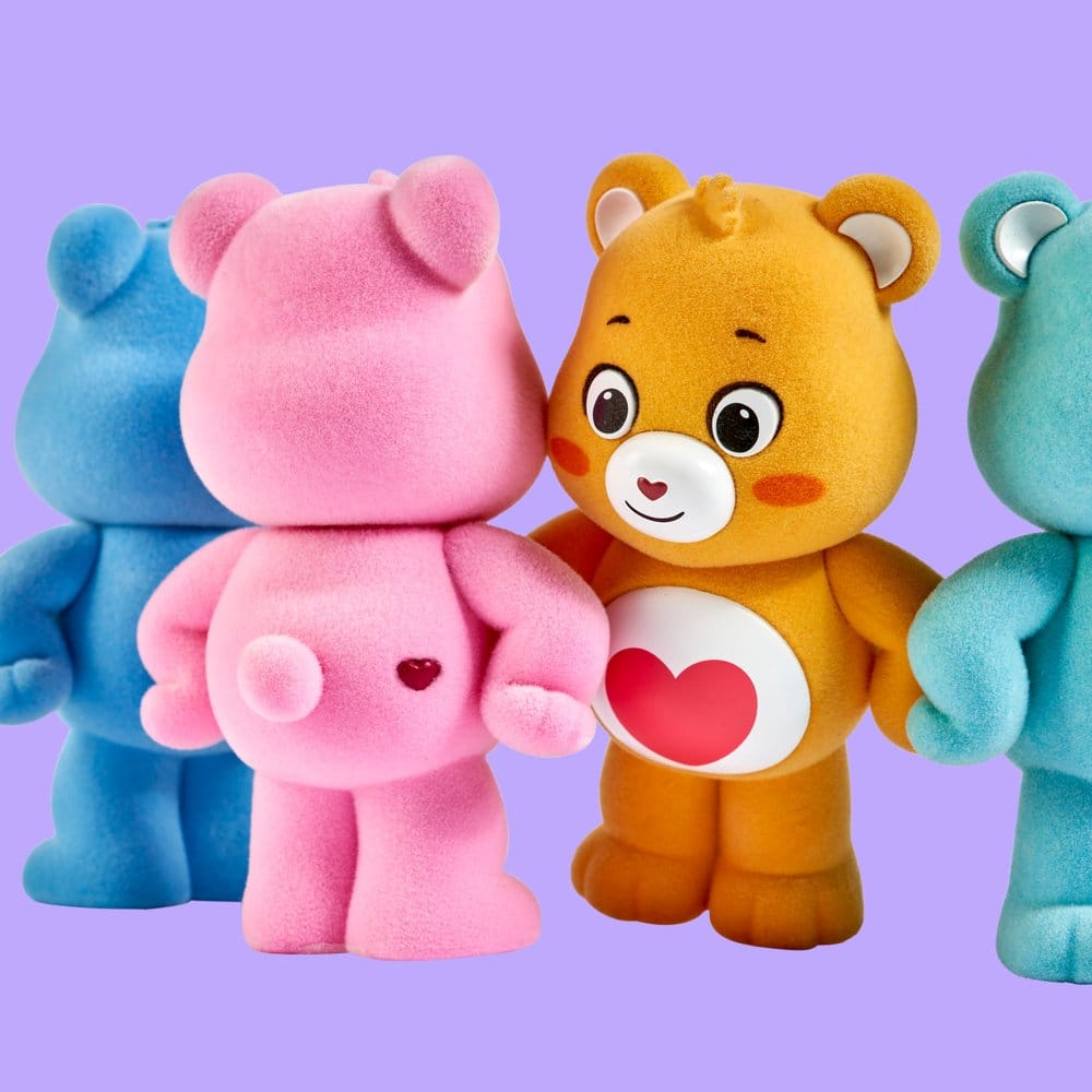 Bisounours assortiment boîte-mystère figurines Flocked Unlock the Magic 8 cm (8)