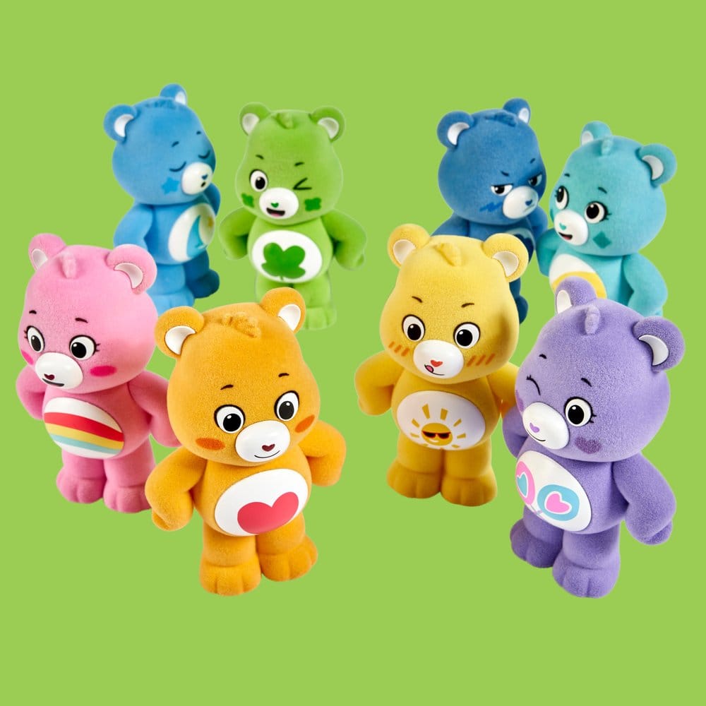 Bisounours assortiment boîte-mystère figurines Flocked Unlock the Magic 8 cm (8)