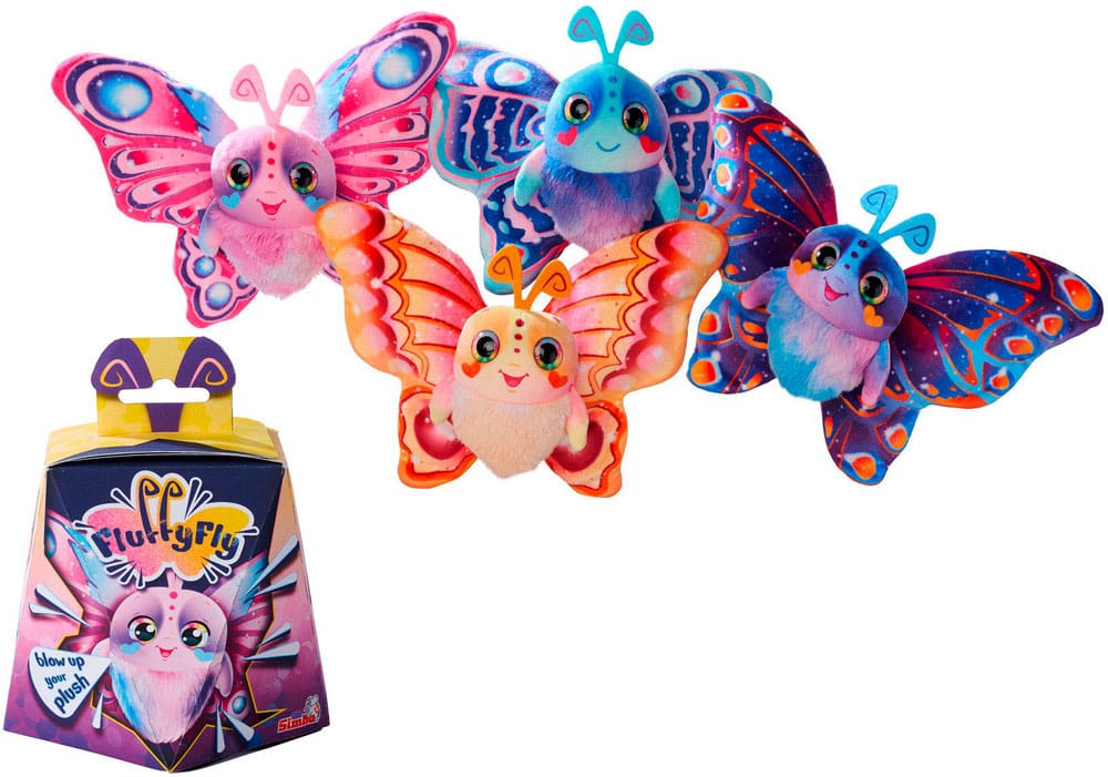 Fluffyflys peluche papillon 30 cm