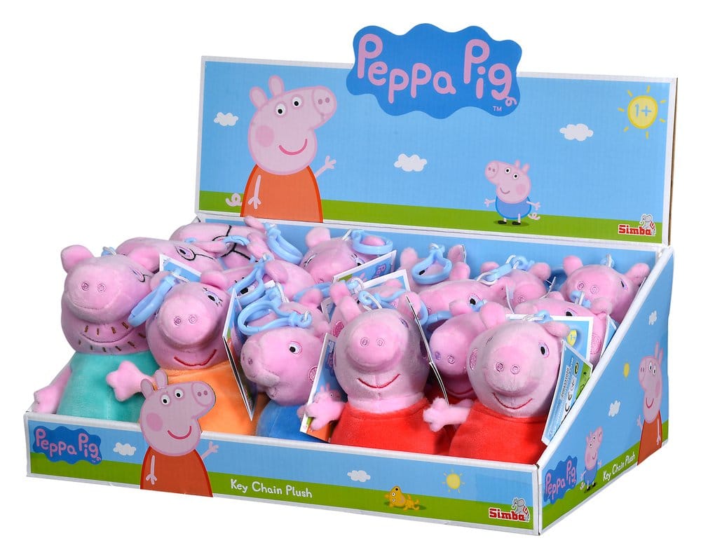 Peppa Pig présentoir porte-clés en peluche (18)