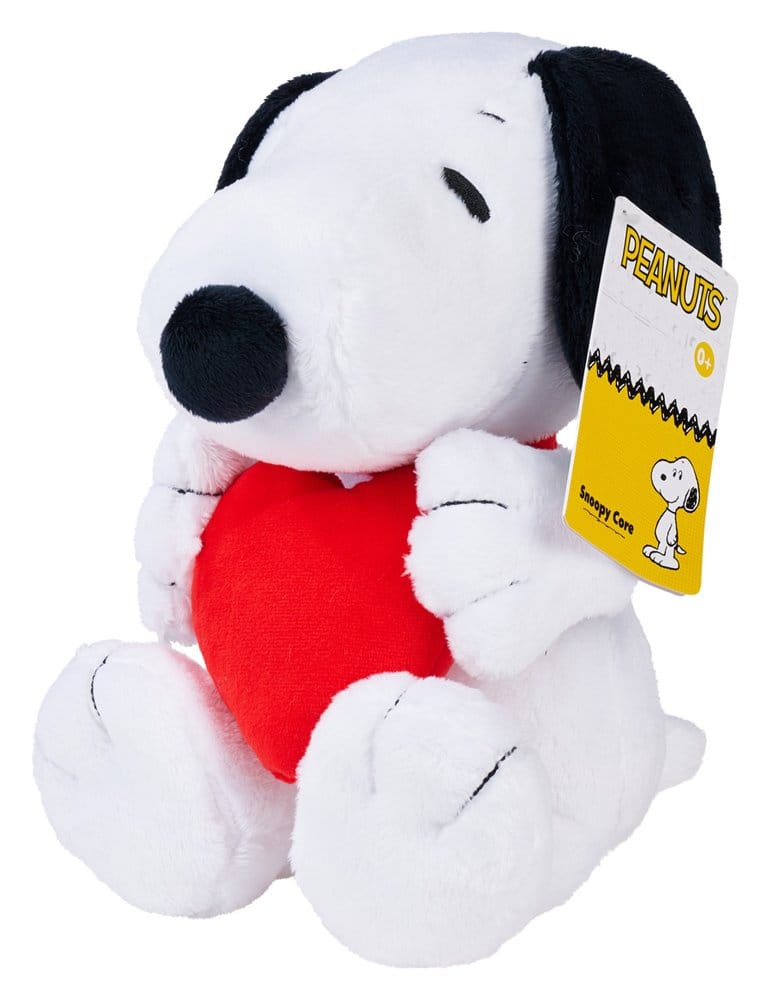 Peanuts peluche Snoopy Sitting with Heart 25 cm
