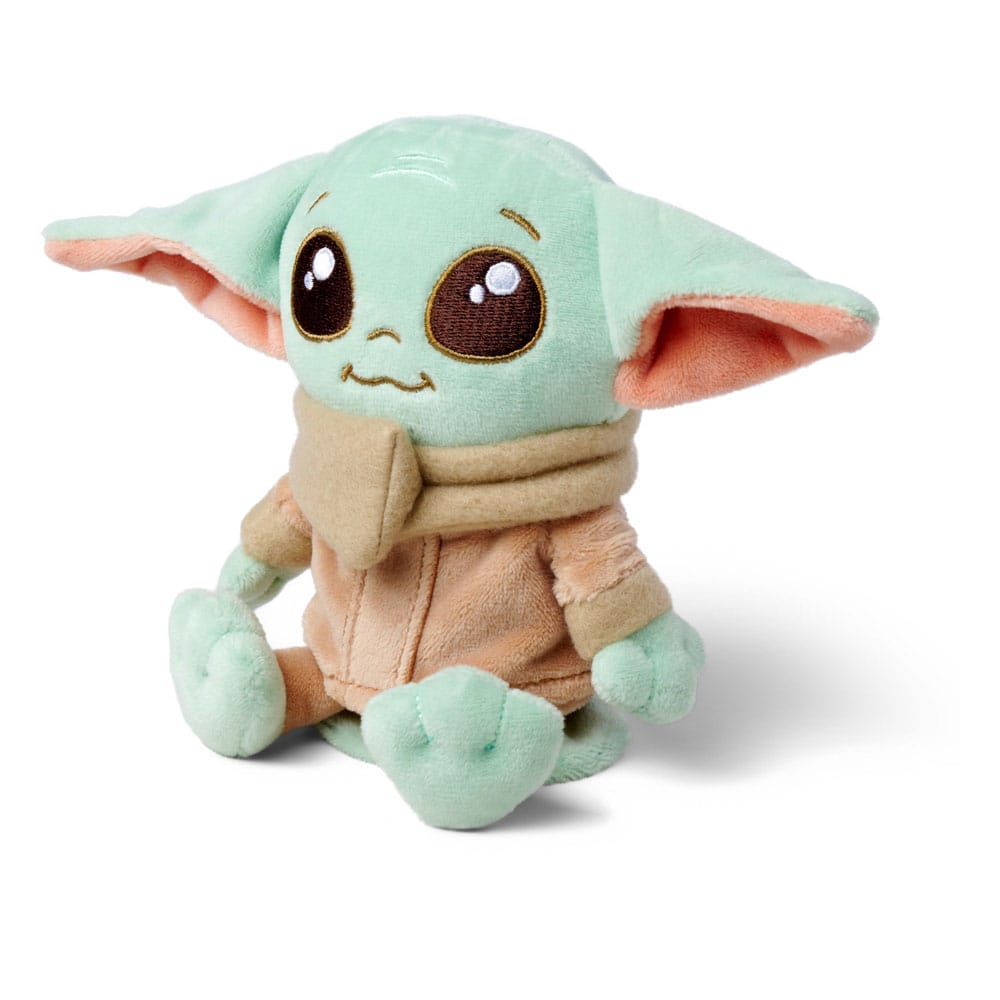 Star Wars The Mandalorian peluche Grogu Shoulder Rider 12 cm
