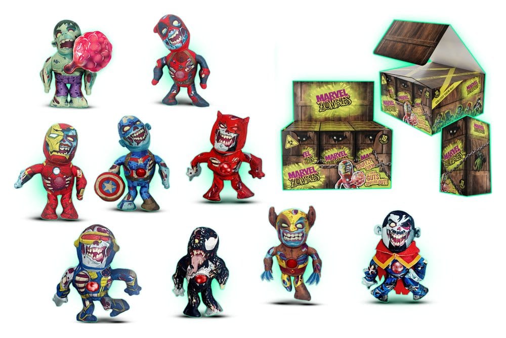 Marvel Zombies assortiment boîte-mystère figurines (9)