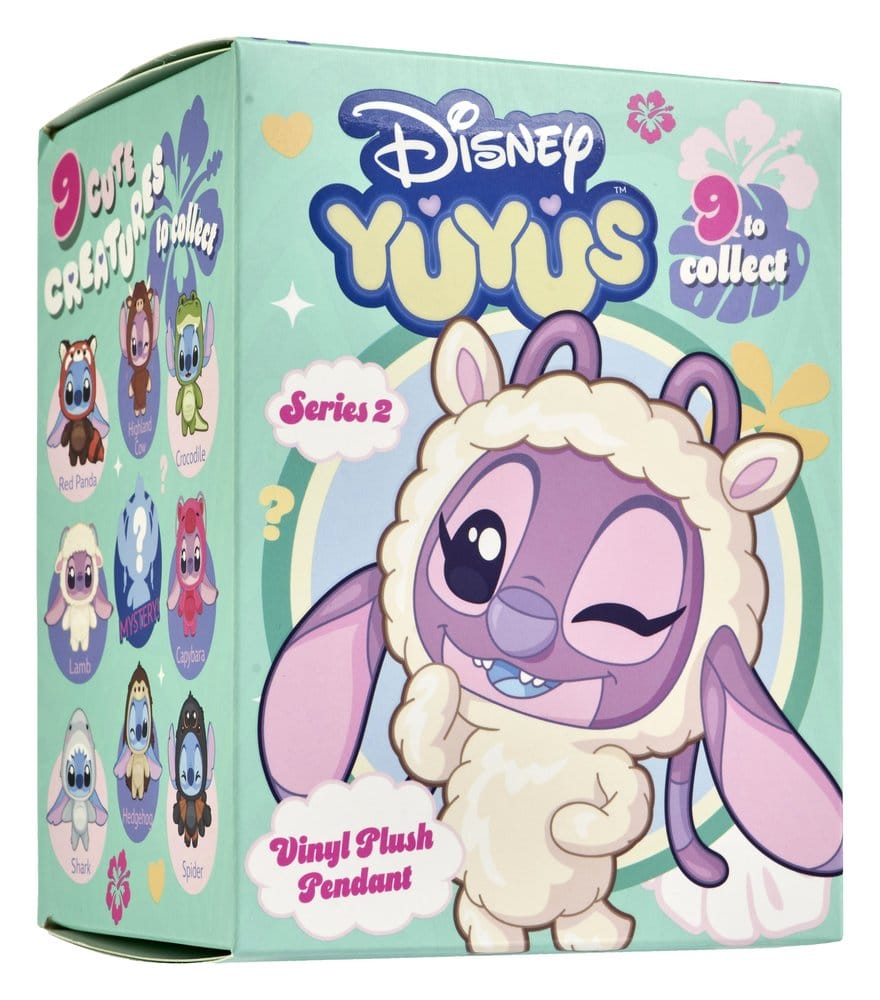 Disney YuYus Porte-clés en peluche Wave 2 Stitch & Angel 13 cm Blindbox Display (8)