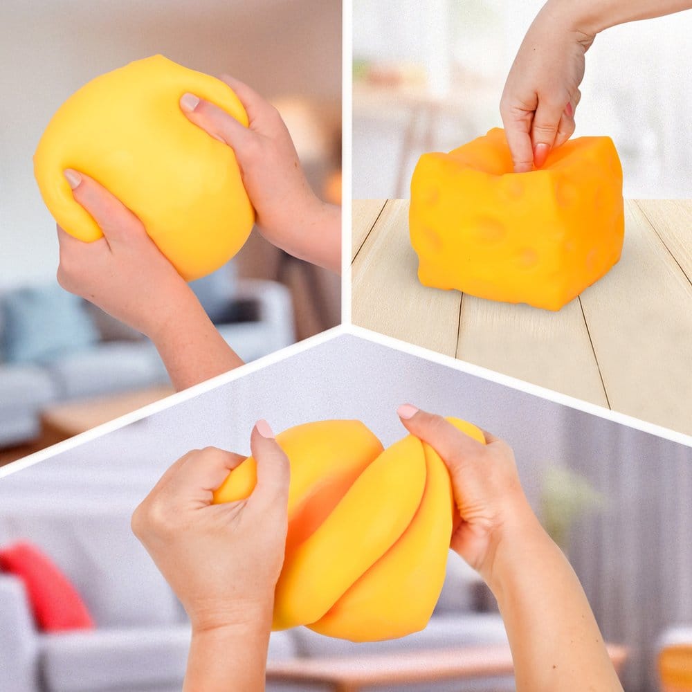 Squishy figurine extensible Fromage 9 cm Display (12)