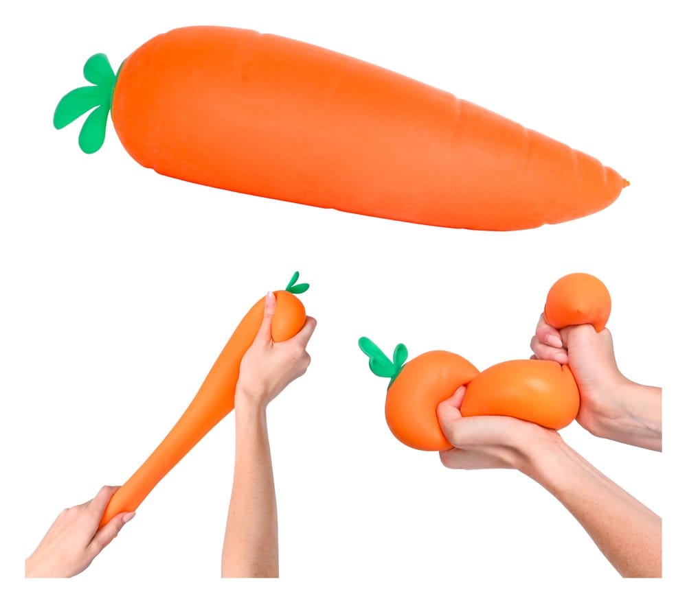 Squishy figurine extensible Carotte 28 cm Display (6)