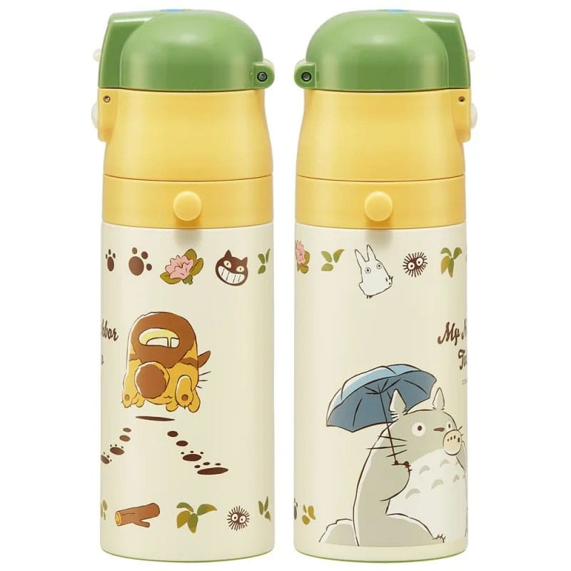 Mon voisin Totoro Bouteille double opening Totoro & Catbus 420 ml