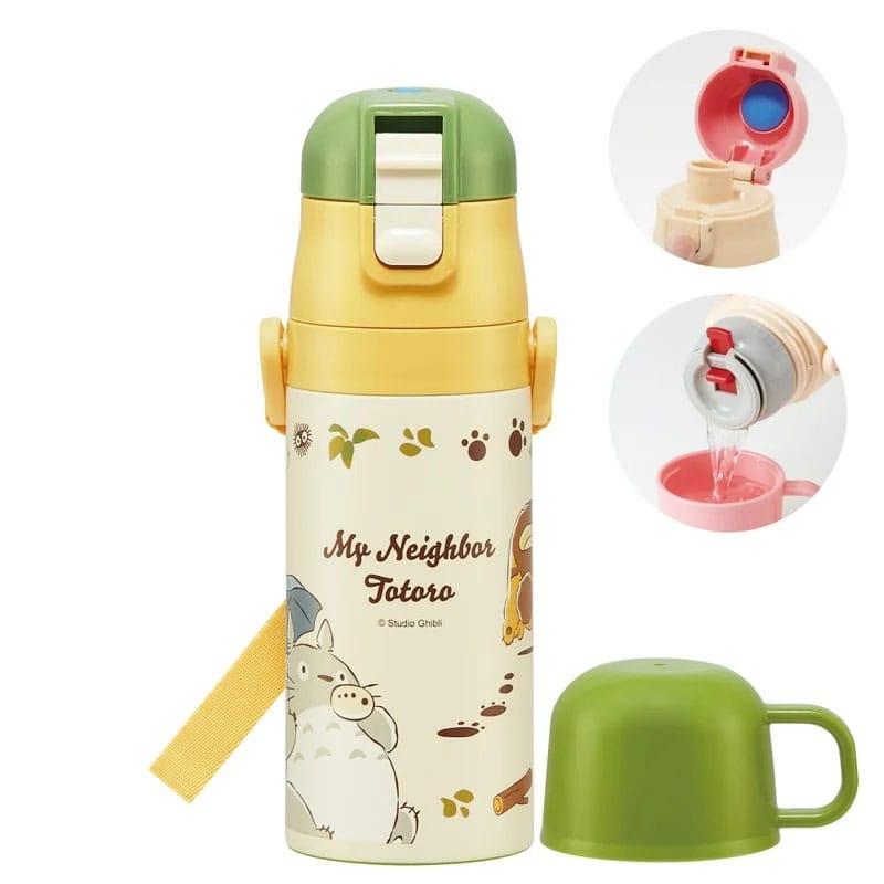 Mon voisin Totoro Bouteille double opening Totoro & Catbus 420 ml