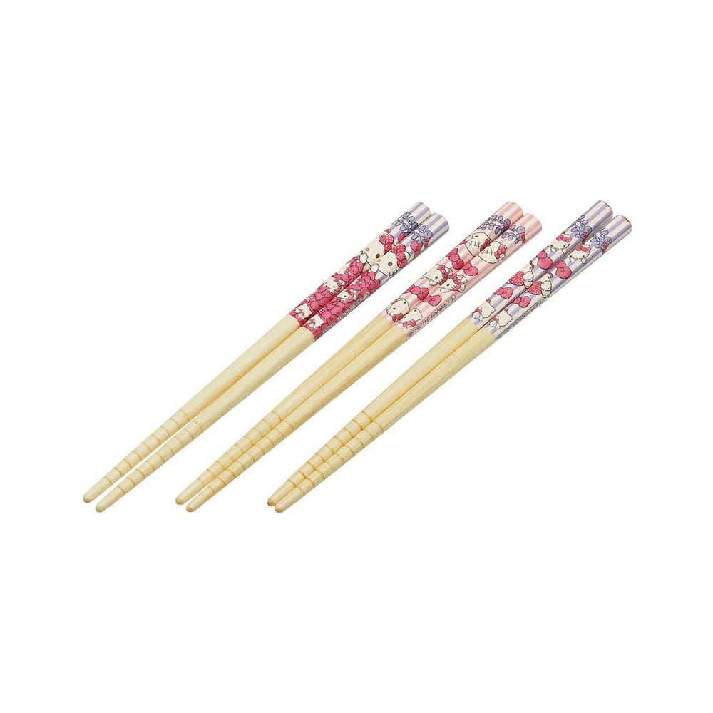 Hello Kitty Baguettes en bambou Set Hello Kitty