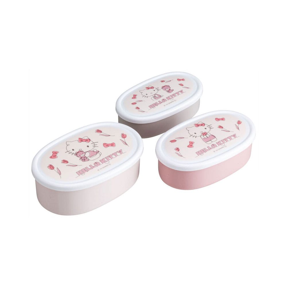 Hello Kitty Set de 3 Bento Box Kitty-chan