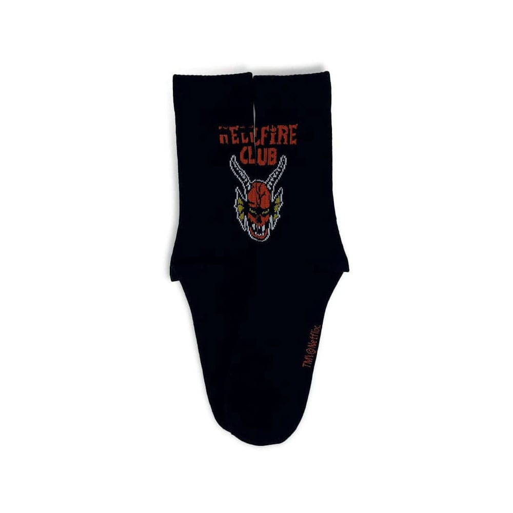 Stranger Things chaussettes Hellfire Club Small