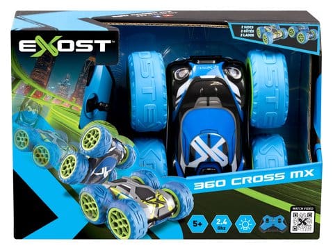 Silverlit véhicule RC Car 360 Cross MX green/blue