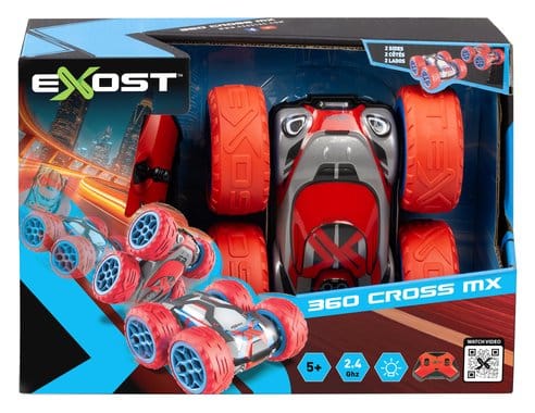 Silverlit véhicule RC Car 360 Cross MX Red/Blue