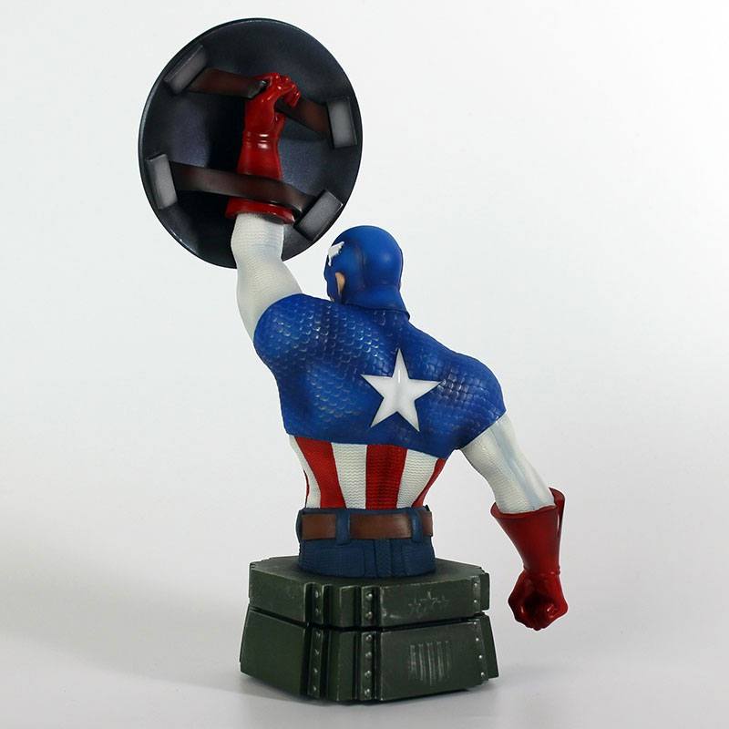 Marvel - Buste de Captain América Avengers 26cm
