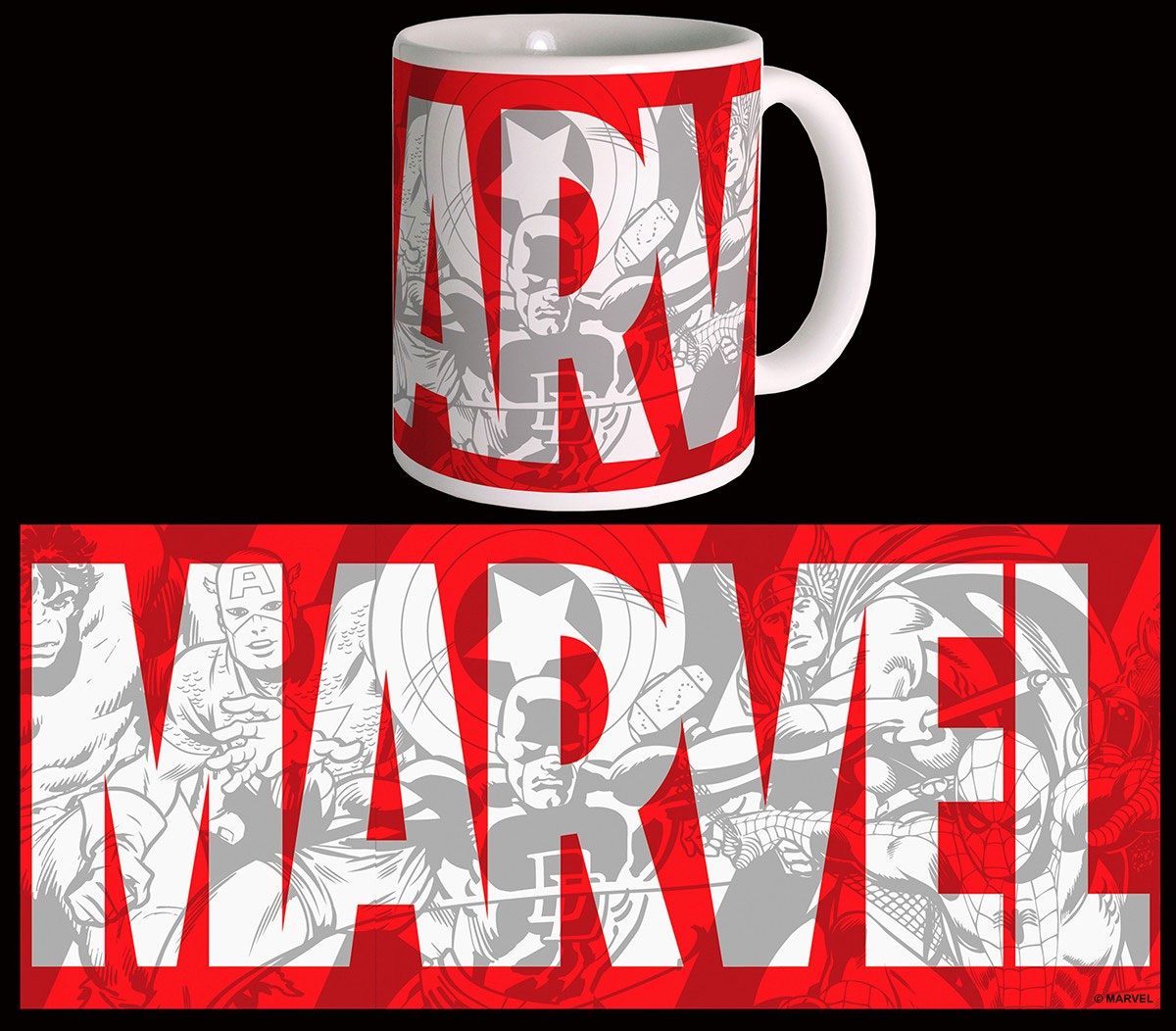 Marvel Comics mug Big Logo