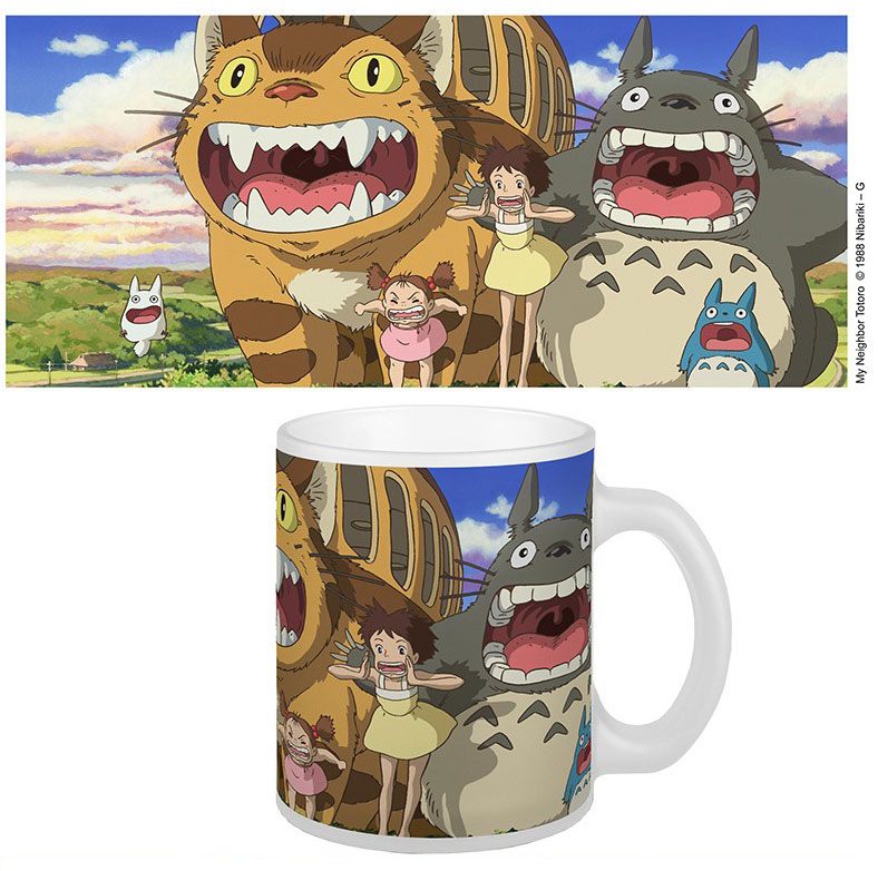 Studio Ghibli mug Nekobus & Totoro
