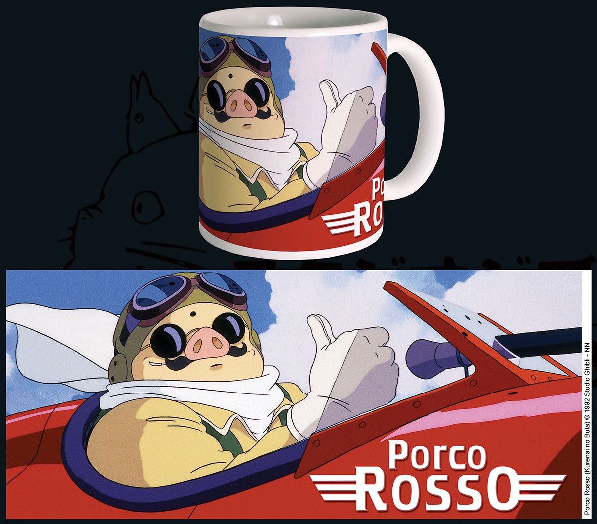 Ghibli - Porco Rosso - Mug classique 340 ml