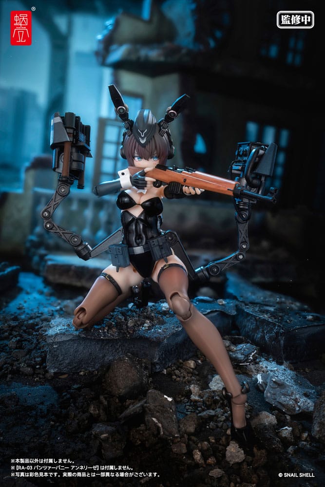 Original Character accessoires pour figurines 1/12 Optional Armament Parts Panzer Bunny Anneliese