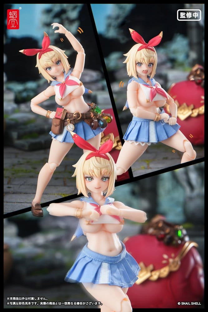 Original Character figurine 1/12 RPGEX-06 Adventurer Snail 15 cm