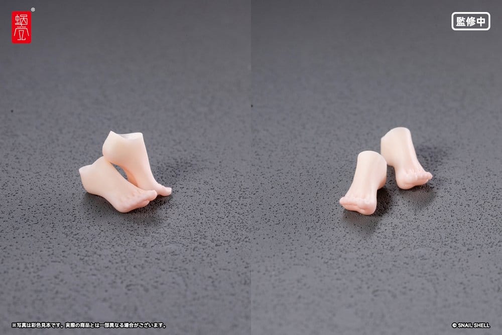 Original Character accessoires pour figurines 1/12 RPGEX-06 Adventurer Snail Foot Parts