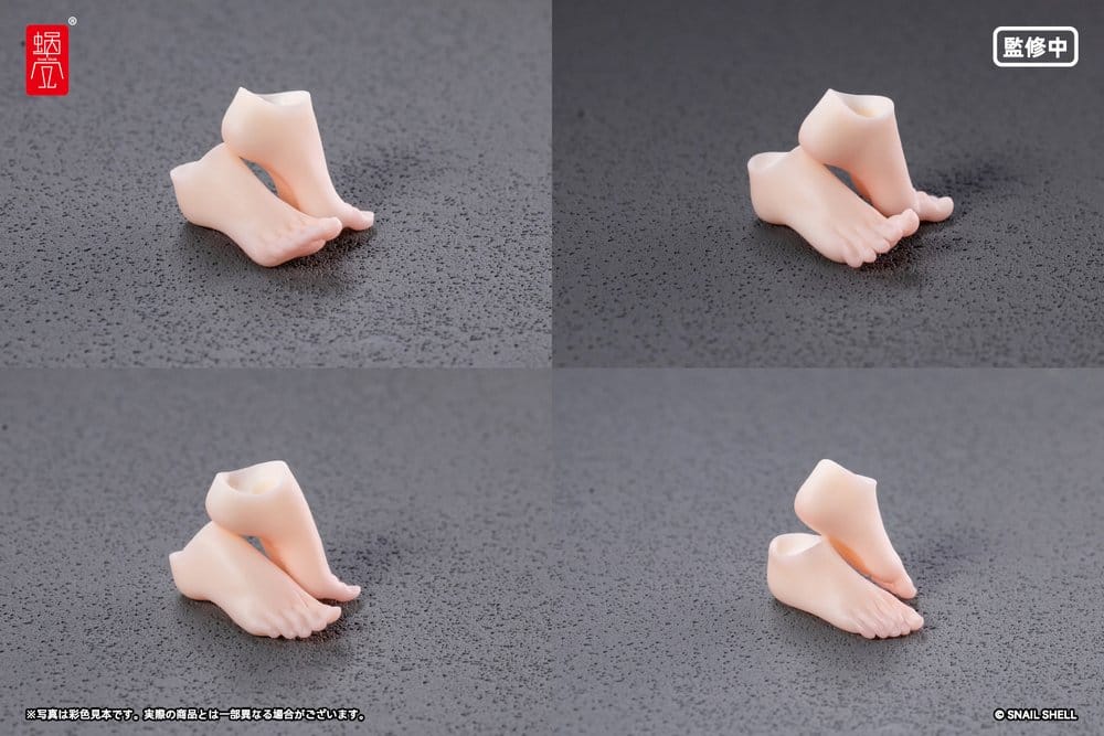 Original Character accessoires pour figurines 1/12 RPGEX-06 Adventurer Snail Foot Parts