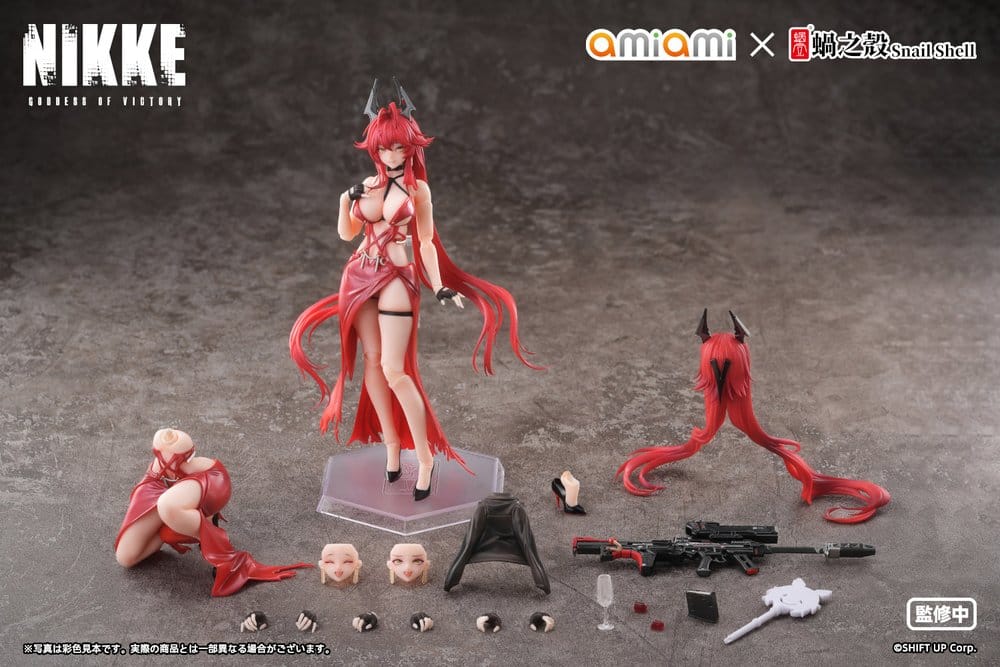 Goddess of Victory: Nikke figurine 1/12 Red Hood Nonsense Red 16 cm