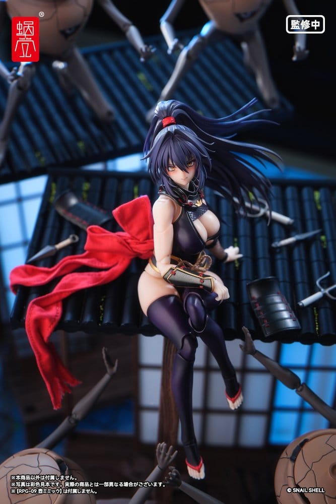 Original Character figurine 1/12 RPGEX-10 Kunoichi Reppuu 16 cm