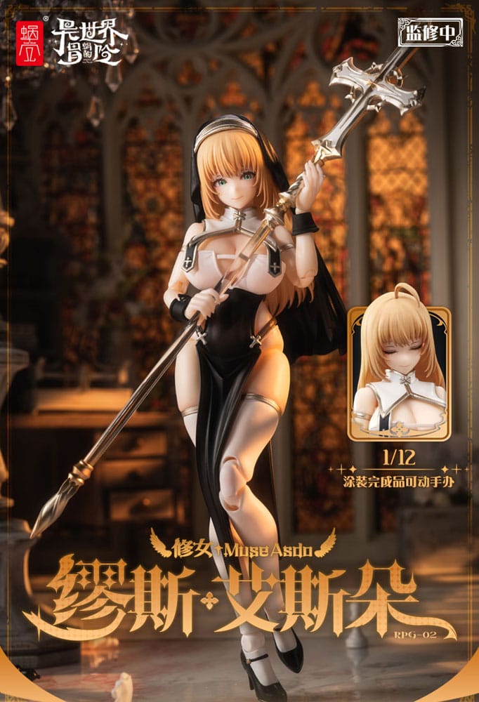 Original Character figurine 1/12 RPG-02 Sister Muse Asdo 15 cm