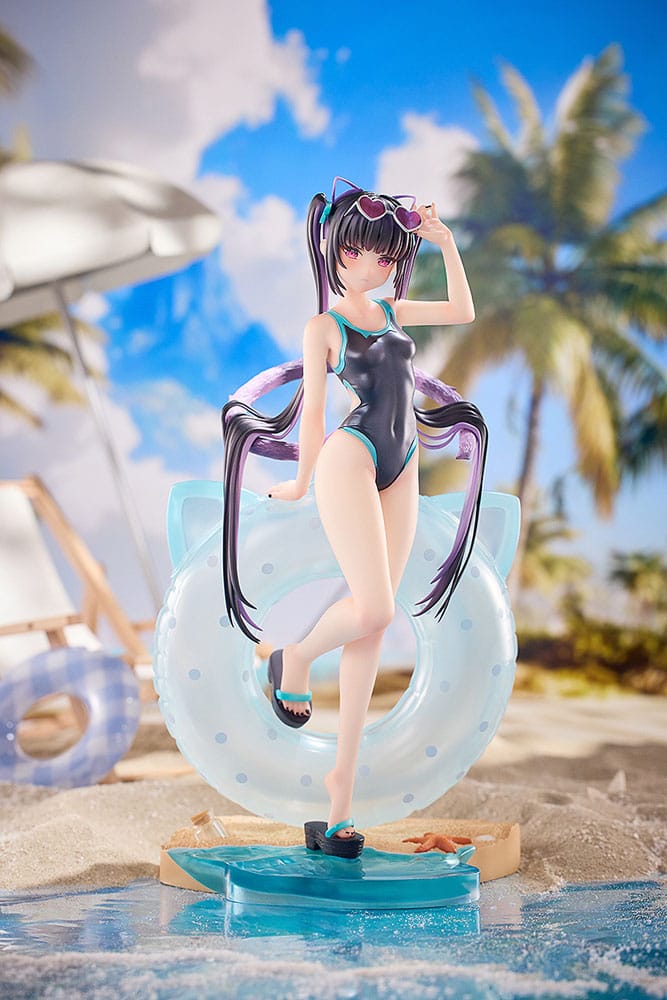 Rosuuri Original Character statuette PVC 1/7 Cheshire Cat Mika: Swimsuit Ver. 25 cm