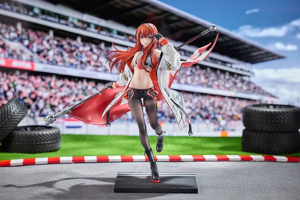 Steins;Gate figurine PVC 1/7 Kurisu Makise: Racing Ver. 24 cm