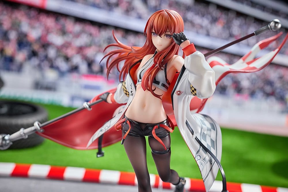 Steins;Gate figurine PVC 1/7 Kurisu Makise: Racing Ver. 24 cm