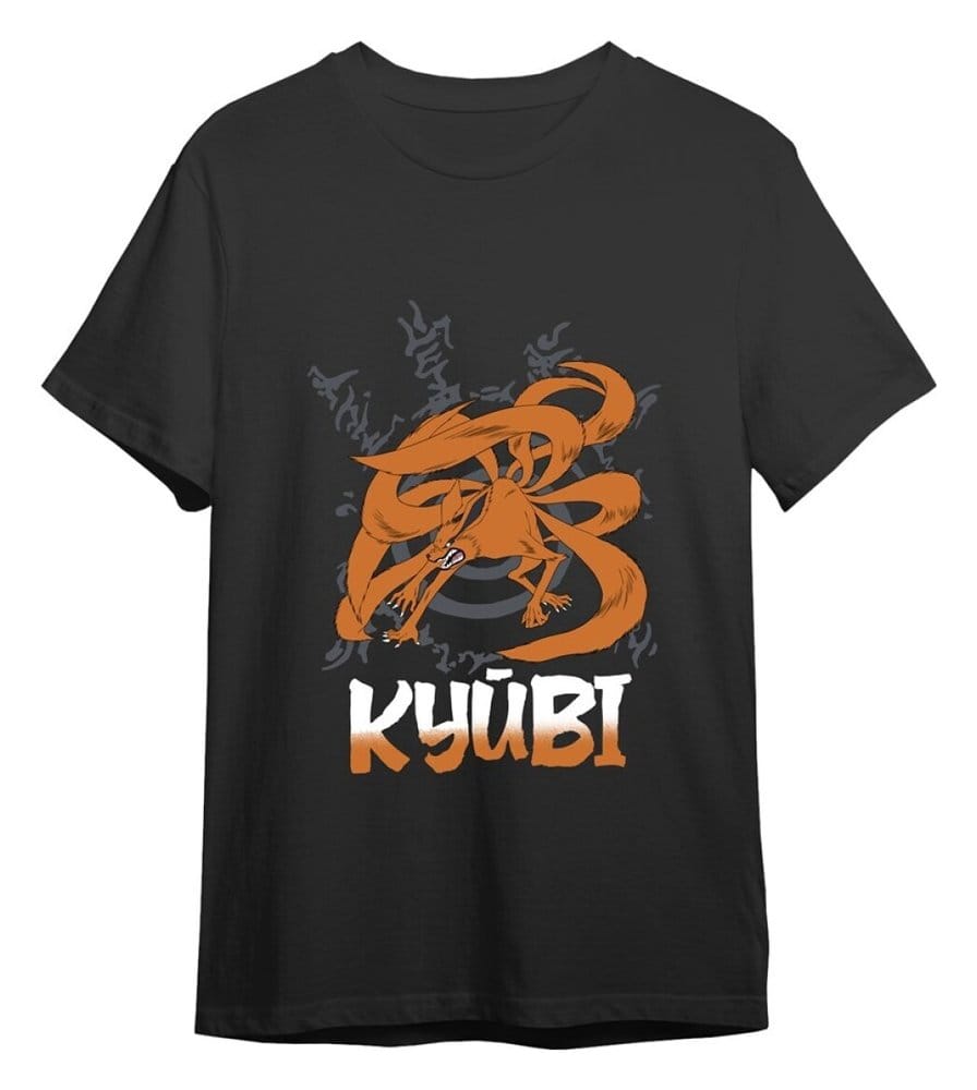 Naruto T-Shirt Kyubi Black (M)
