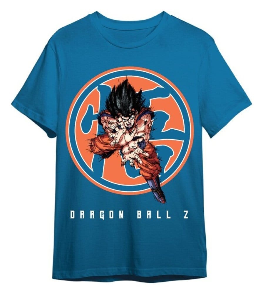 Dragon Ball Z T-Shirt Goku Bleu Marine (S)