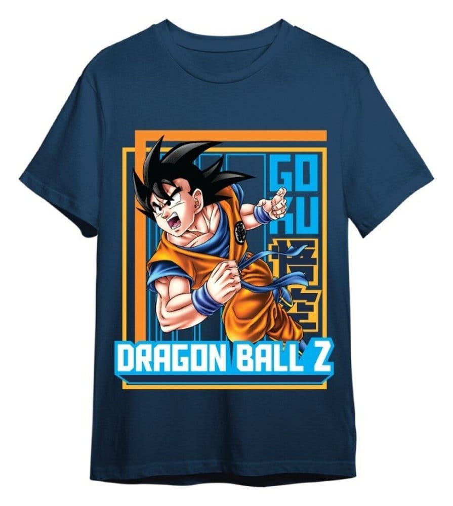 Dragon Ball Z T-Shirt Goku Bleu Denim (S)