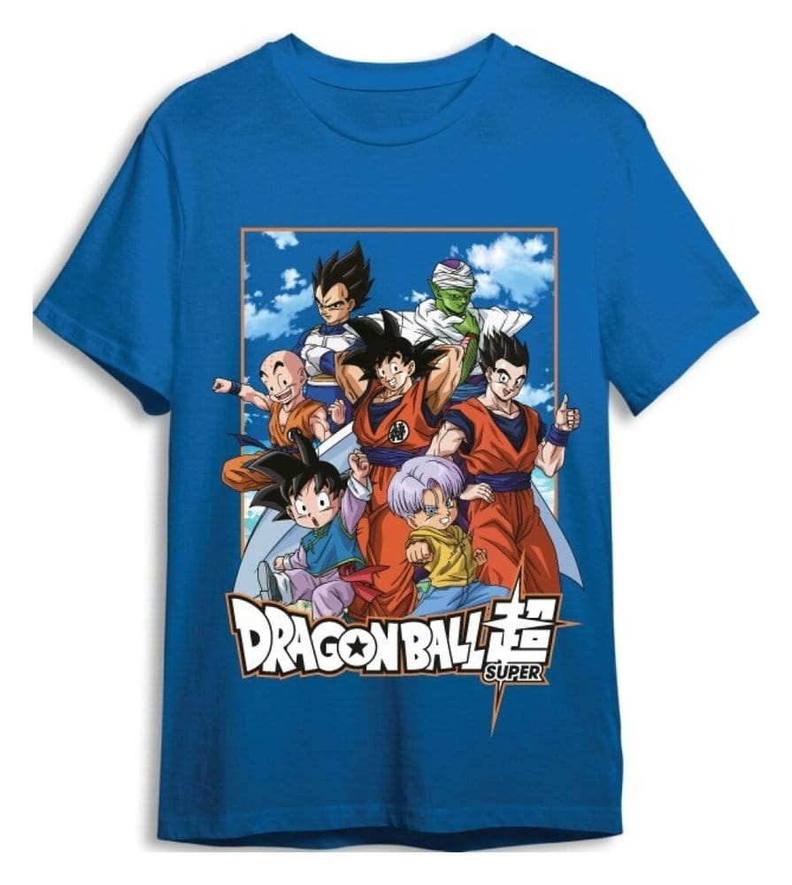 Dragon Ball Super T-Shirt Characters Bleu Marine (S)