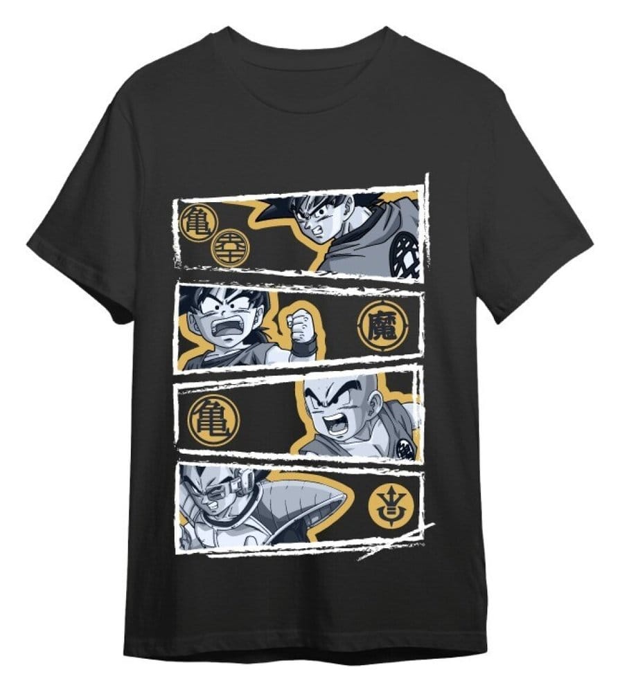 Dragon Ball Z T-Shirt Vegeta Noir (S)