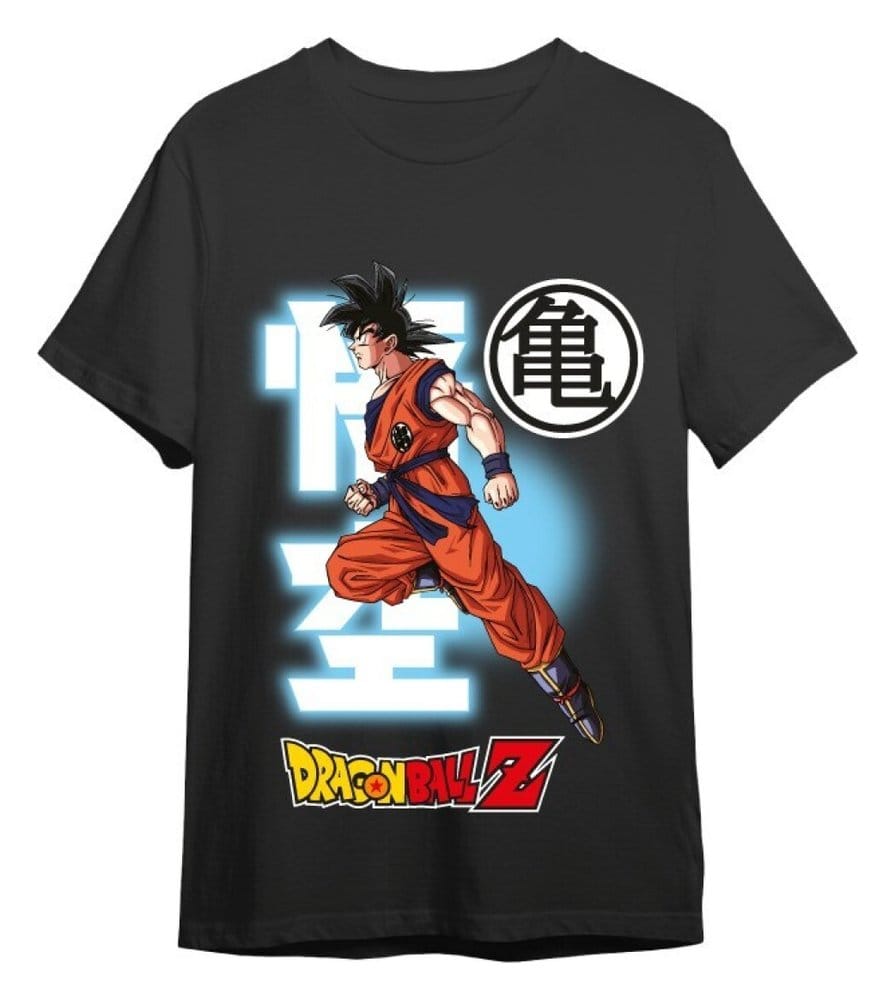Dragon Ball Z T-Shirt Goku Fly Noir (L)