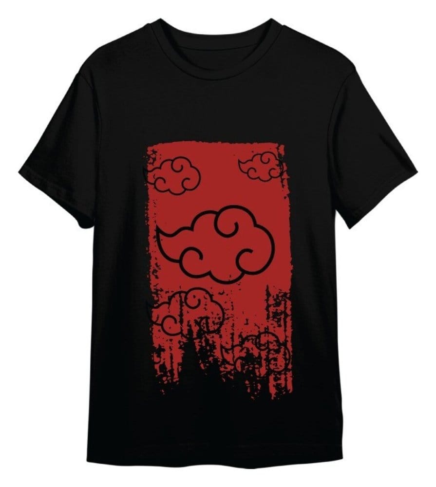 Naruto Shippuden T-Shirt Akatsuki Black (M)