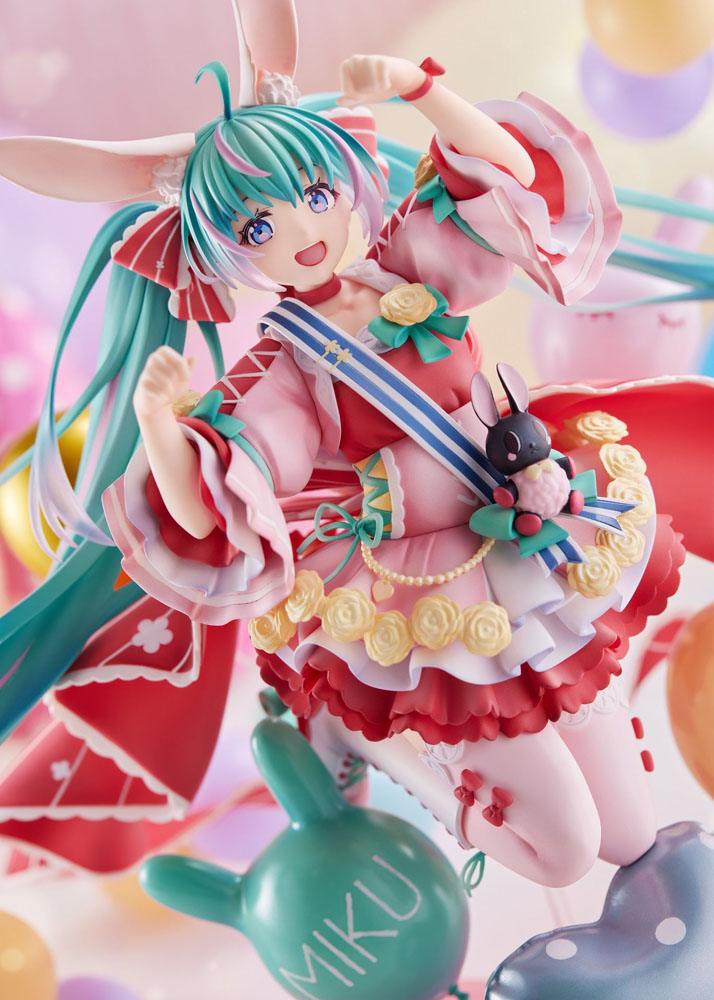Miku Hatsune statuette PVC 1/7 Miku Hatsune Birthday 2021 (Pretty Rabbit Ver.) by Spiritale 21 cm