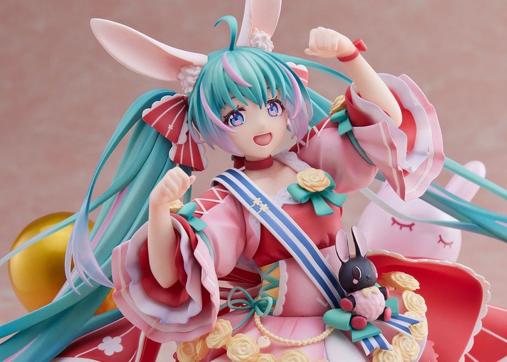 Miku Hatsune statuette PVC 1/7 Miku Hatsune Birthday 2021 (Pretty Rabbit Ver.) by Spiritale 21 cm