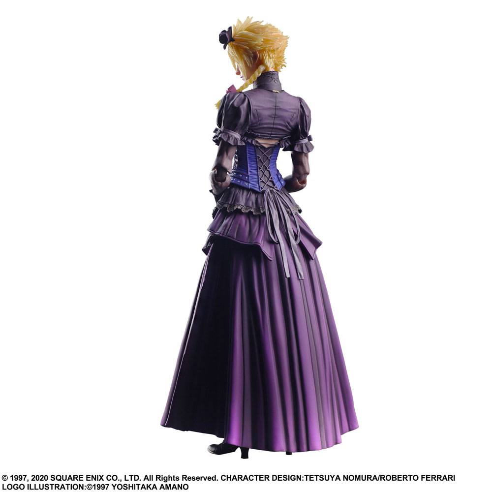 Final Fantasy VII Remake Play Arts Kai figurine Cloud Strife Dress Ver. 28 cm